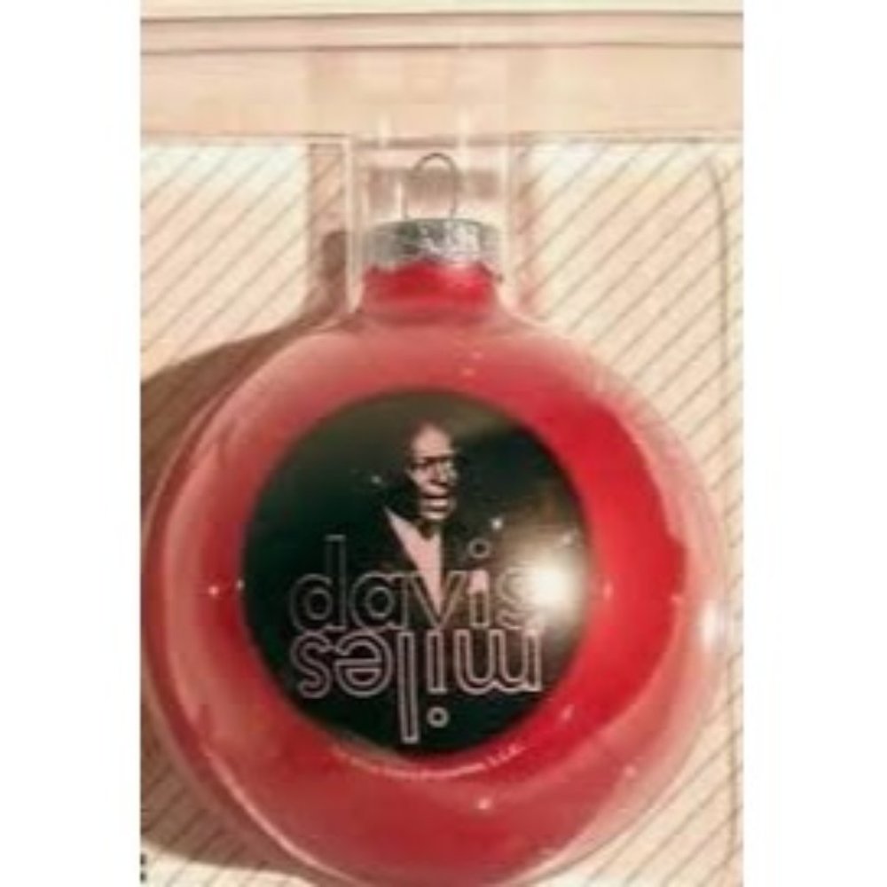 Miles Davis Christmas Tree Ornament! 1996 Limited Edition HTF and New in Box! Fr